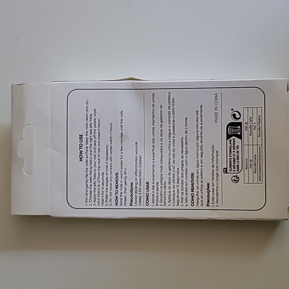 Press On Nails Do-It-Yourself White & Orange Halloween Designs Nail Art - Picture 2 of 4